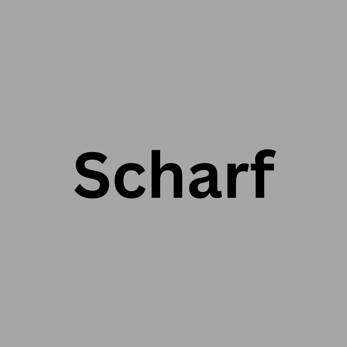 Scharf & mutig