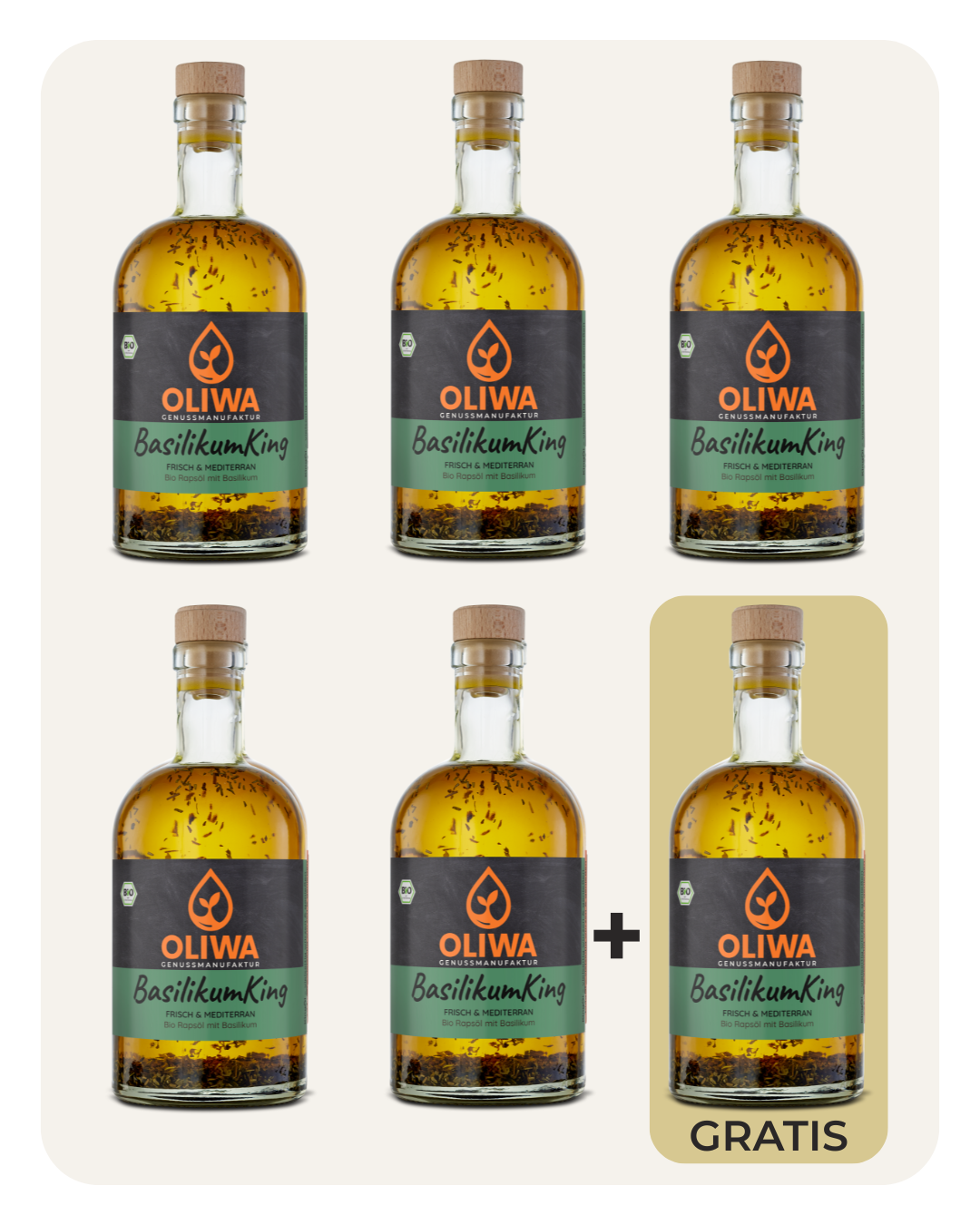 5 + 1 Deal Würzöle (BIO KingÖle)