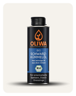 OLIWA Bio Schwarzkümmelöl 250 ml – Premiumöl in schwarzer Dose mit Bio-Siegel