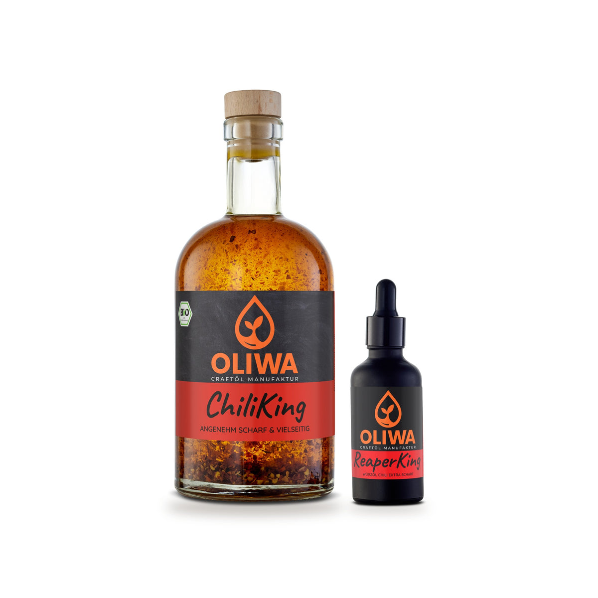 OLIWA TeufelsPaar: ChiliKing 500 ml und ReaperKing 50 ml